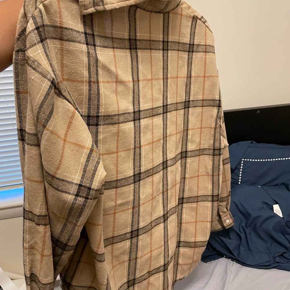 shein plaid flannel